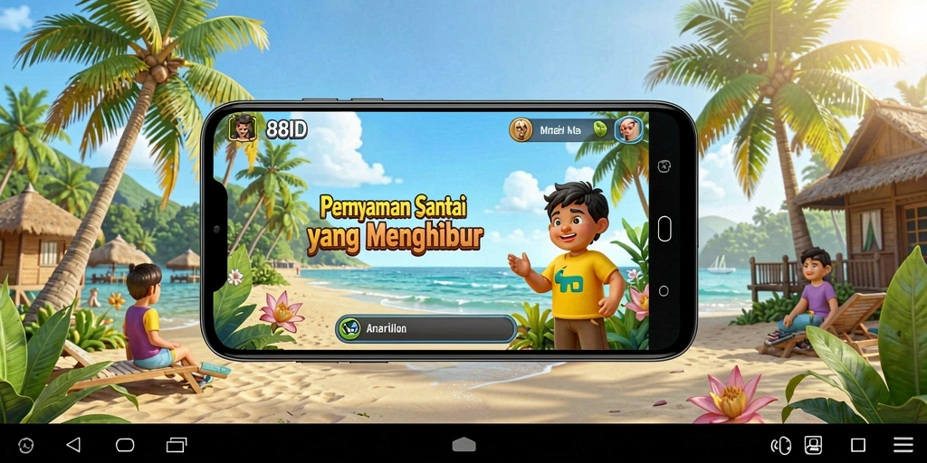 Tampilan gameplay 88ID yang menarik dan menyenangkan.