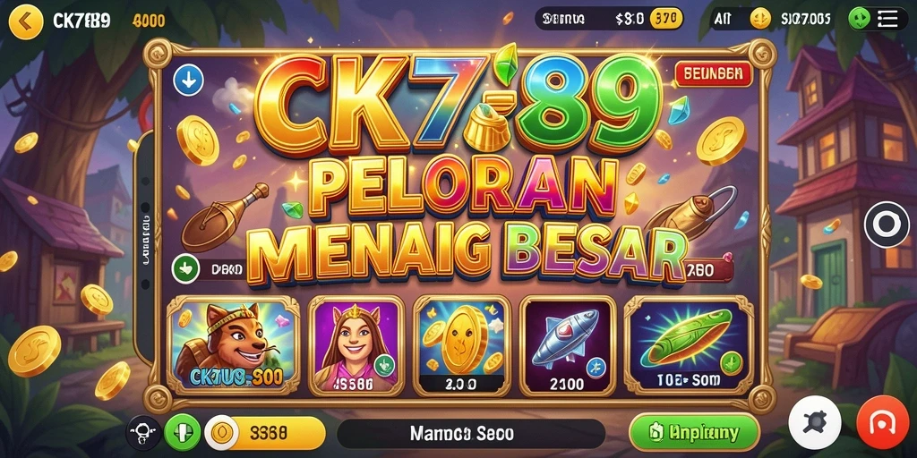 Tampilan gameplay CK789 yang seru dan menarik.