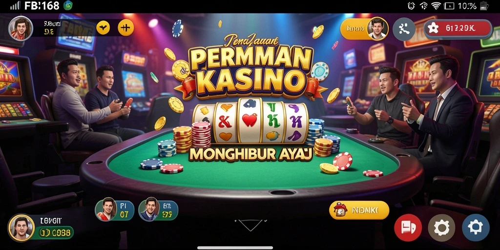 Screenshot gameplay FB168 yang menampilkan aksi kasino yang mendebarkan.