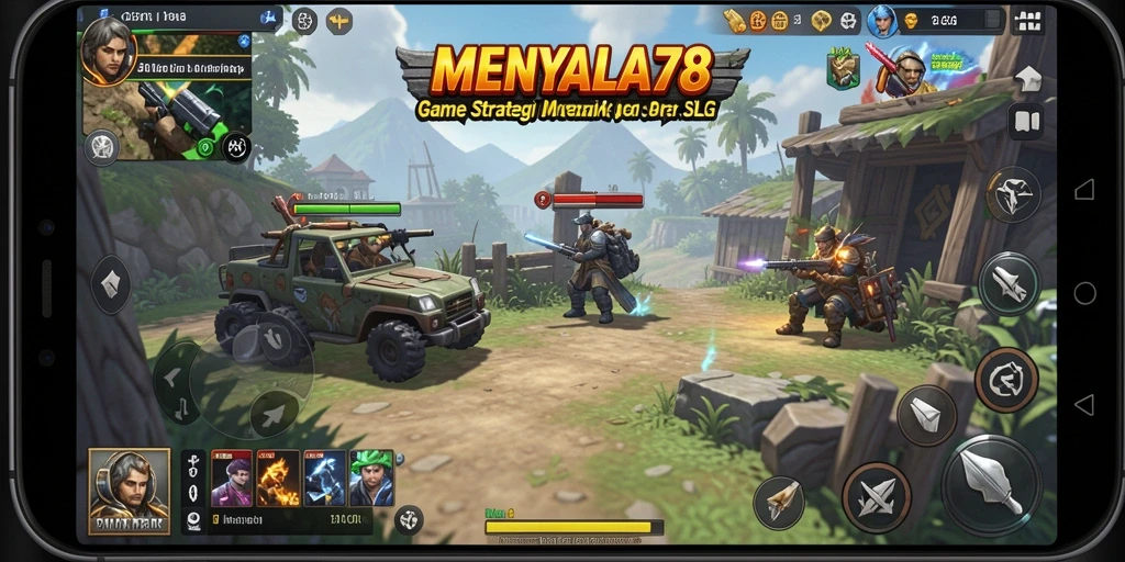 Tampilan gameplay seru dalam MENYALA78 yang penuh strategi.