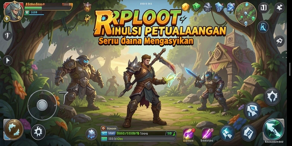 Tampilan menarik dari gameplay <strong>RPLOOT</strong> yang menggambarkan pengalaman simulasi yang mendalam.
